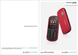 Handleiding Alcatel One Touch 308 Mobiele telefoon