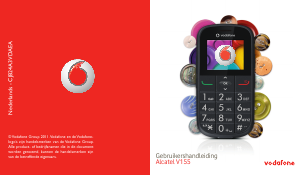 Handleiding Alcatel V155 (Vodafone) Mobiele telefoon