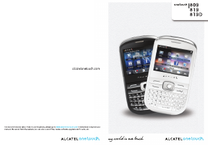 Bruksanvisning Alcatel One Touch 809 Mobiltelefon