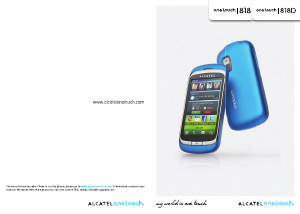 Bedienungsanleitung Alcatel One Touch 818D Handy