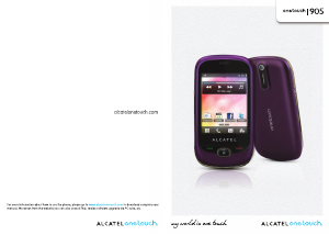 Bedienungsanleitung Alcatel One Touch 905 Handy