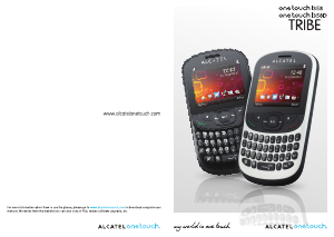 Manual Alcatel One Touch 358 Tribe Mobile Phone
