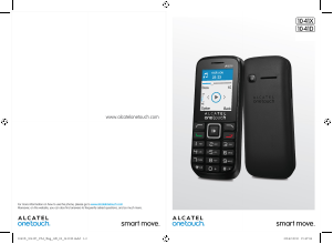 Handleiding Alcatel One Touch 1041D Mobiele telefoon