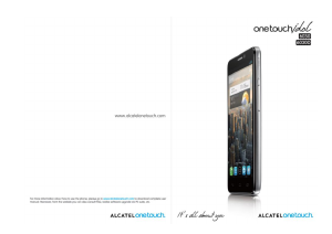 Handleiding Alcatel One Touch 6030 Idol Mobiele telefoon
