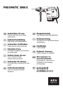 Mode d’emploi AEG PN 5000 E Perforateur