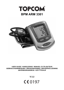 Manual Topcom BPM ARM 3301 Blood Pressure Monitor