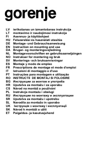 Manual Gorenje DV8410X Hotă