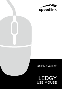 Manuale Speedlink SL-610015-BKWE Ledgy Mouse