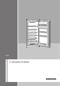 Manual Siemens KI24RA60 Frigider
