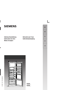 Manual Siemens KI28LA50 Refrigerator