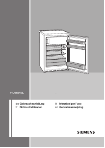 Handleiding Siemens KT14LV21 Koelkast