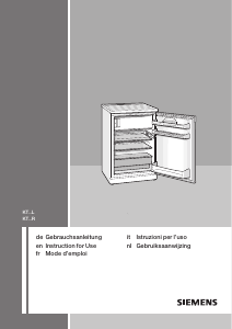 Manuale Siemens KT15LV21 Frigorifero