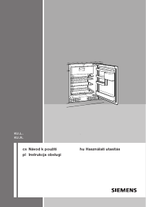 Instrukcja Siemens KU15RA40 Lodówka