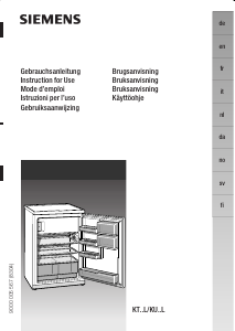 Mode d’emploi Siemens KU17L421 Réfrigérateur