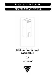 Manual Gorenje IDQ4640X Cooker Hood