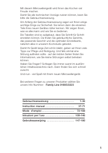 Mode d’emploi Siemens HF24534 Micro-onde