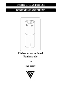 Manual Gorenje IDR4640X Cooker Hood