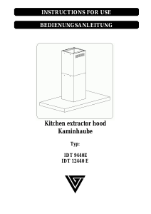 Manual Gorenje IDT9440E Cooker Hood