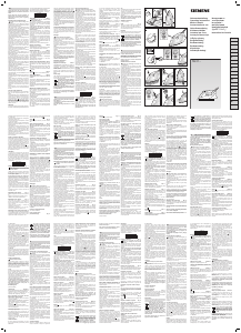 Käyttöohje Siemens TB21350 Silitysrauta