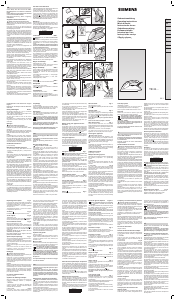 Manual de uso Siemens TB24301 Plancha