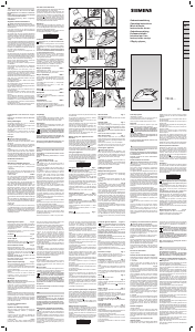 Manuale Siemens TB24303 Ferro da stiro