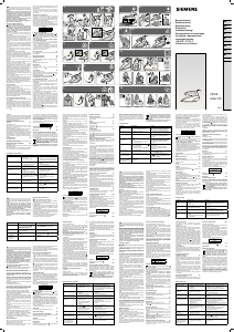 Руководство Siemens TB66310 Утюг