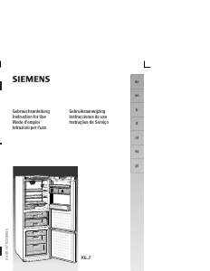 Manuale Siemens KG29FA45 Frigorifero-congelatore