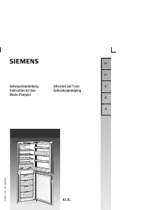 Manual Siemens KI32NA40 Fridge-Freezer