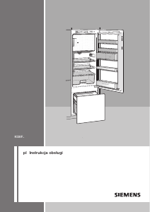 Instrukcja Siemens KI38FA50 Lodówko-zamrażarka