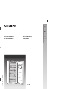 Bruksanvisning Siemens GS32NA90 Fryser