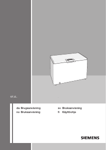 Bruksanvisning Siemens GT26EA00 Fryser