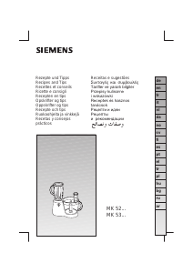 Instrukcja Siemens MK52000 Robot planetarny