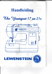 Handleiding Lewenstein The Youngest 17 Naaimachine