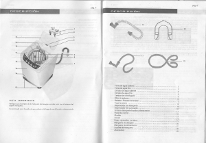 Manual de uso Fensa Computer Pro 9250 Lavadora