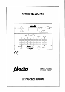 Manual Alecto PRO-137 Mixing Console