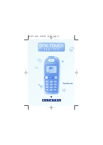 Handleiding Alcatel One Touch 310 Mobiele telefoon
