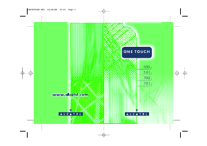 Handleiding Alcatel One Touch 501 Mobiele telefoon