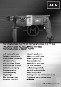 Bruksanvisning AEG PN 3000 Super XN2 Borhammer