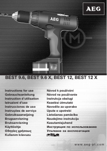 Manual AEG BEST 9.6 X Drill-Driver