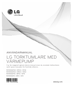 Bruksanvisning LG RC9055AP2Z Torktumlare