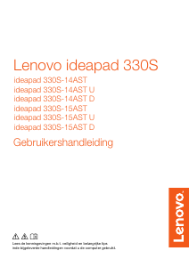 Handleiding Lenovo IdeaPad 330S-14AST D Laptop