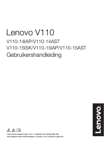 Handleiding Lenovo V110-14AST Laptop