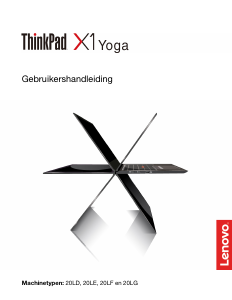 Handleiding Lenovo ThinkPad X1 Yoga Laptop