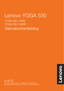 Handleiding Lenovo Yoga 530-14ARR Laptop