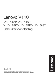 Handleiding Lenovo V110-14IAP Laptop
