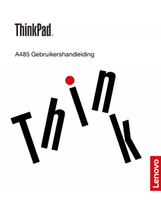 Handleiding Lenovo ThinkPad A485 Laptop