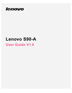 Manual Lenovo S90-A Mobile Phone