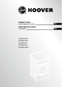 Manual Hoover HCM6501PX Range