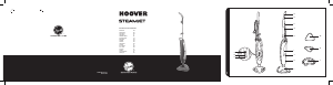 Bruksanvisning Hoover SSNC1700 011 Steamjet Damprenser