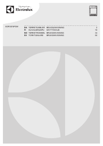 Bruksanvisning Electrolux EDP2074PDW Torktumlare